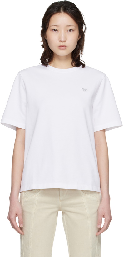 Photo: Maison Kitsuné White Baby Fox Comfort T-shirt