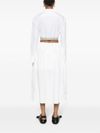 LOEWE - Logo Cotton Cropped Shirt