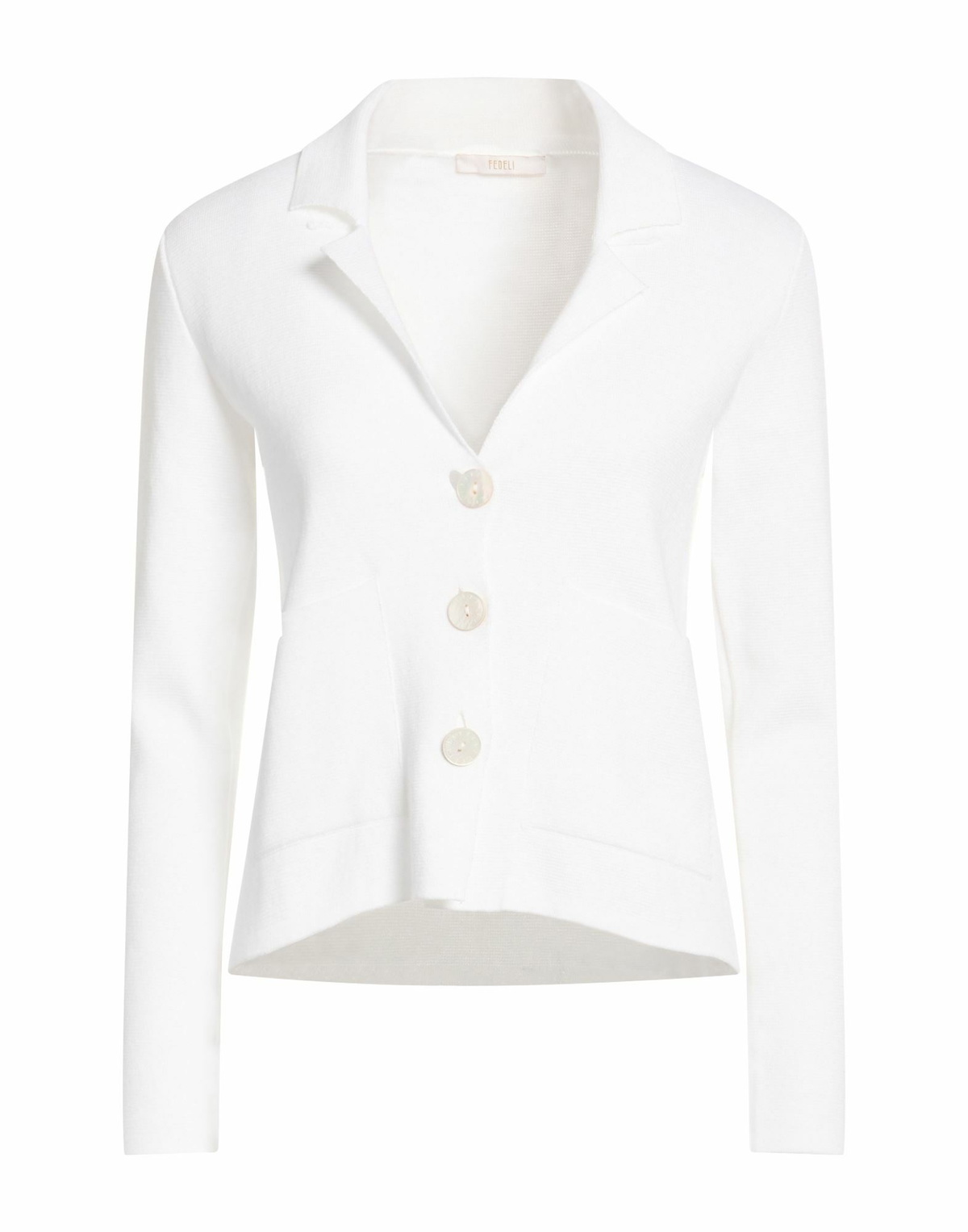 Fedeli Womens Cardigan Ivory
