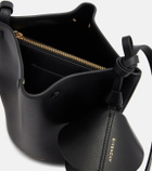 Givenchy Snap Mini leather bucket bag