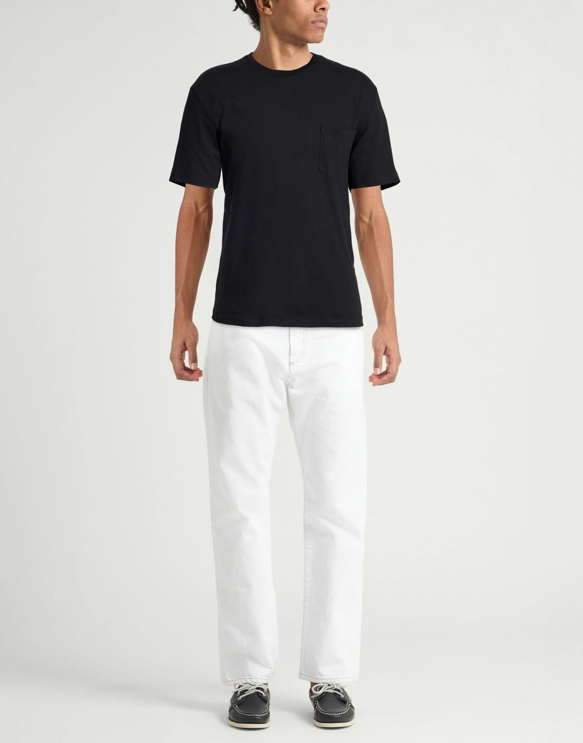 Eleventy Mens T-shirt in Black