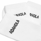Adanola Women's 3 Pack Socks in White 
