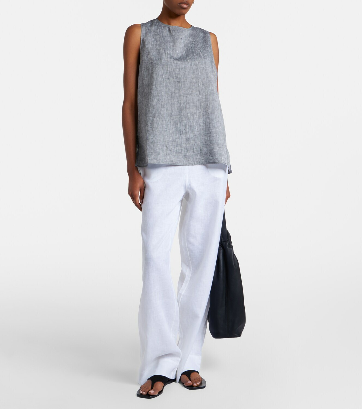 Asceno London linen pajama pants