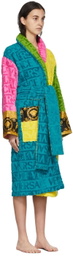 Versace Underwear Multicolor Baroque Robe