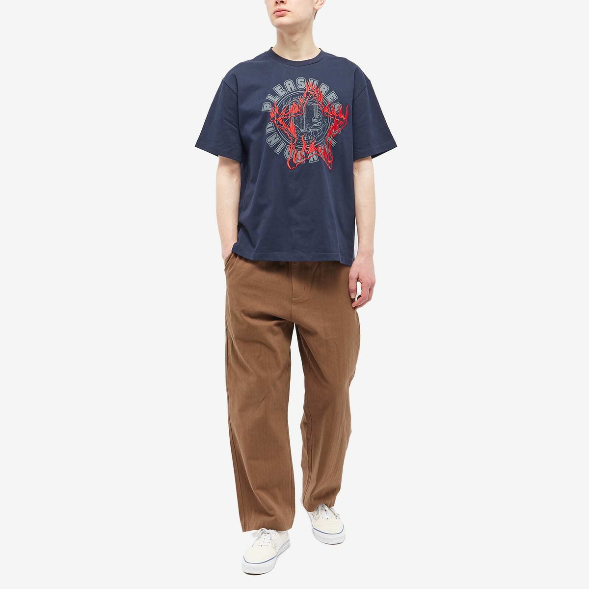 Tシャツ・カットソー PLEASURES UNIVERSITY HEAVYWEIGHT SHIRT (45774) CUTIEBLACK.jpg?v=1748624793