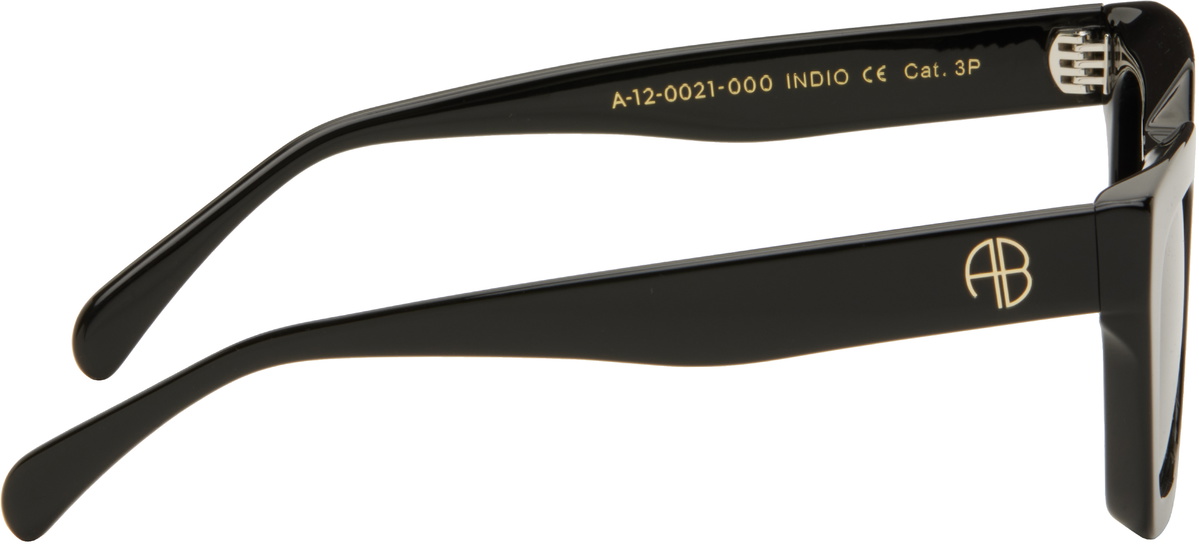 ANINE BING Black Indio Sunglasses