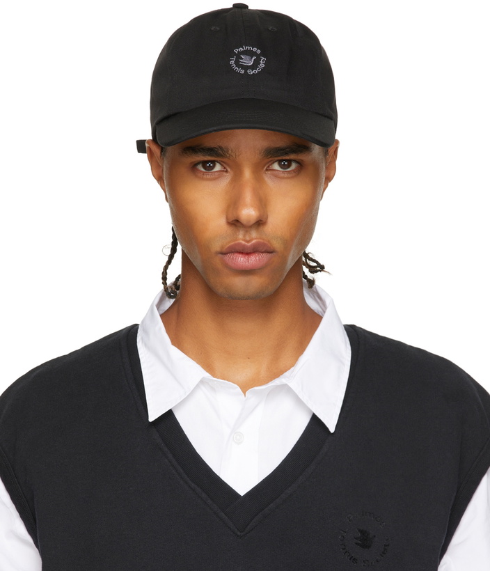 Photo: Palmes Black Circle 6-Panel Cap