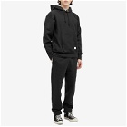 Champion Men's Made in USA Reverse Weave Hoodie in New Ebony