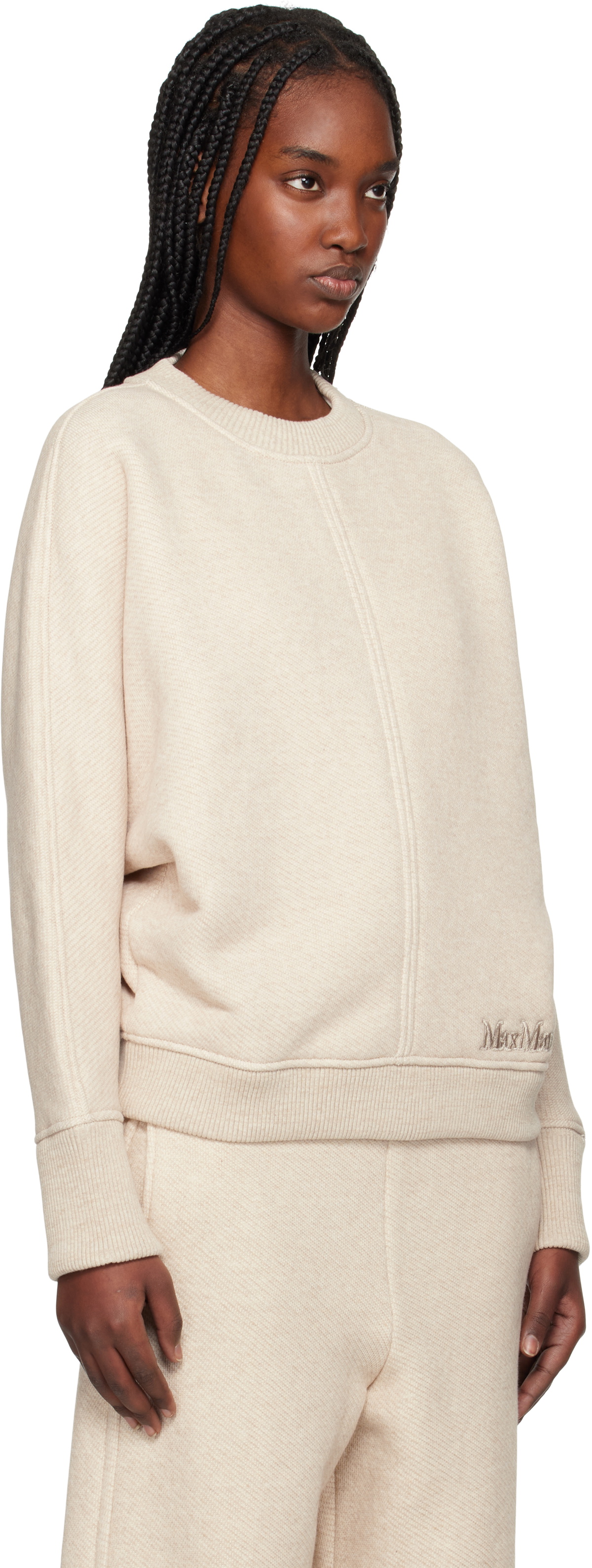 Max Mara Beige Cral Sweatshirt