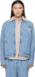 Carhartt Work In Progress Blue OG Detroit Denim Jacket