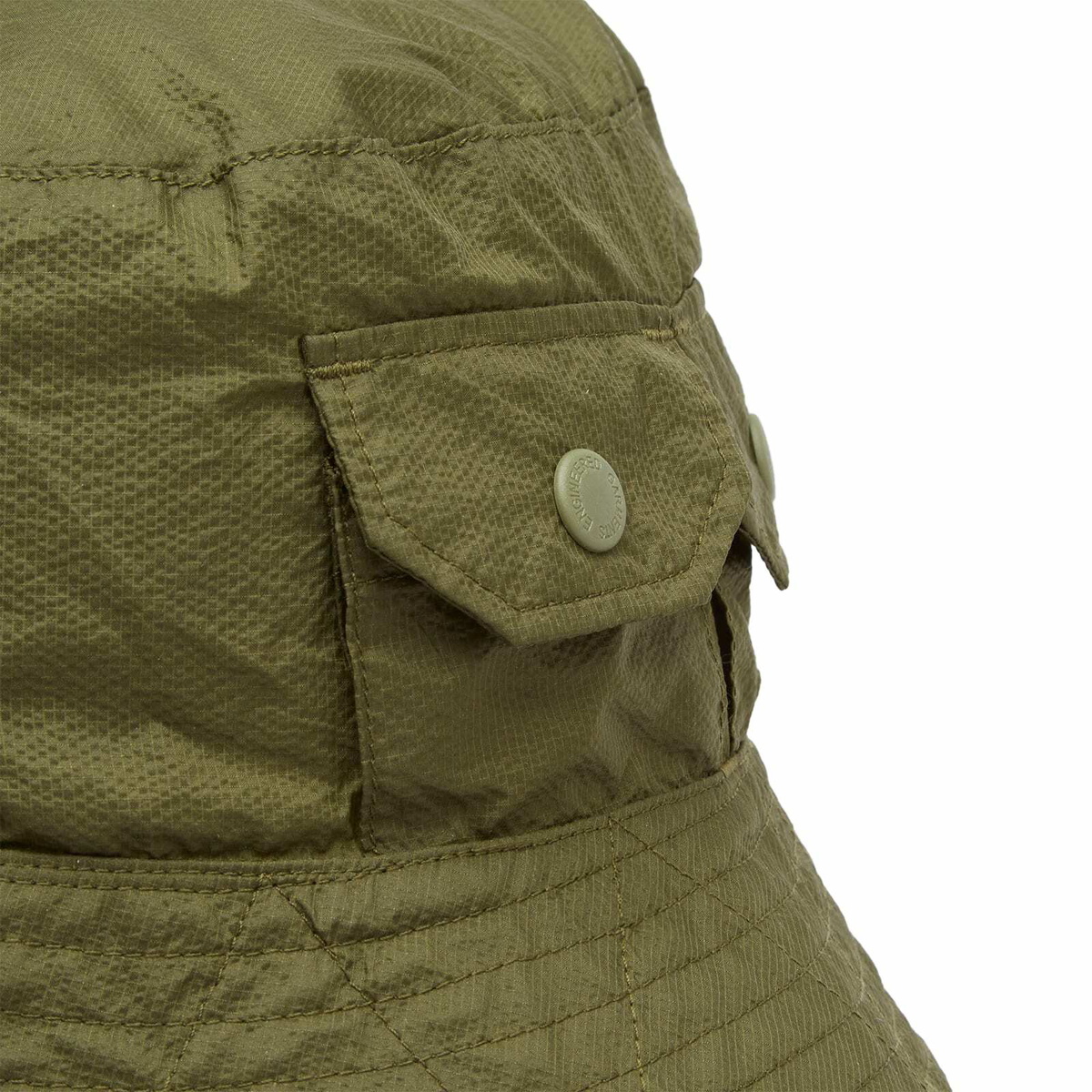 Engineered Garments Men's Explorer Hat in Olive