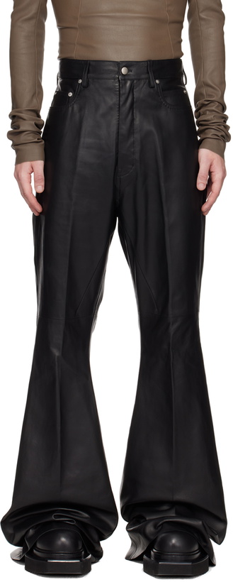 Photo: Rick Owens Black Bolan Leather Pants