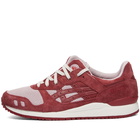 Asics Men's Gel-Lyte Iii Og Sneakers in Watershed Rose/Beet Red