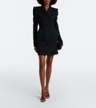 Mugler Wool blazer dress