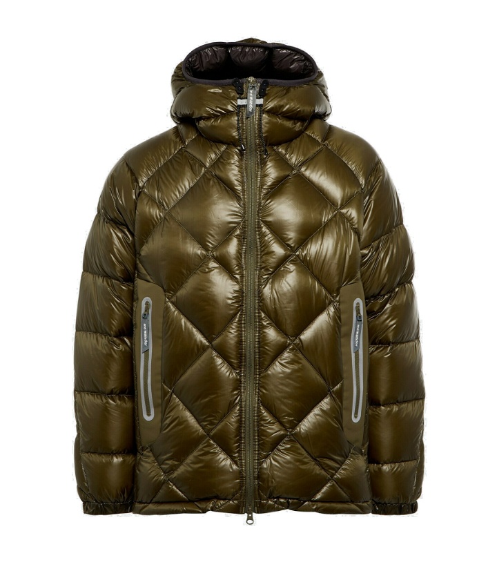 Photo: And Wander - Quilted hooded down jacket