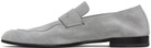 ZEGNA Gray L'Asola Loafers