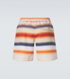 Loewe Striped swim trunks
