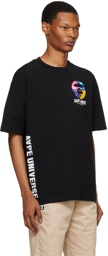 AAPE by A Bathing Ape Black Moonface T-Shirt