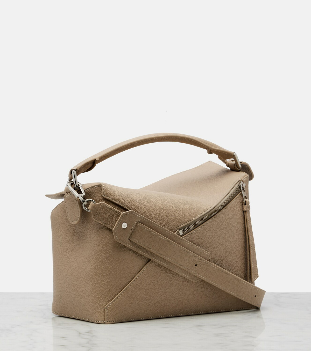 Loewe Puzzle Edge Medium leather top-handle bag