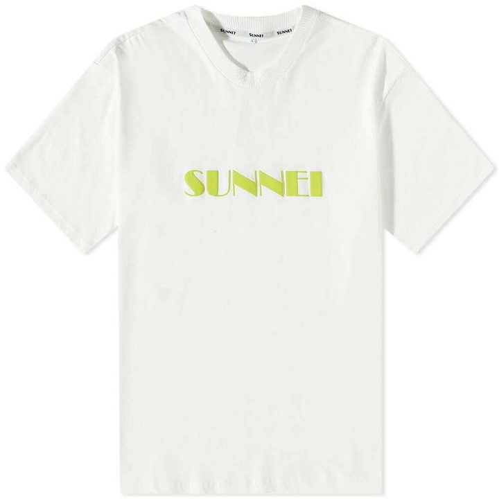 Photo: Sunnei Men's Logo T-Shirt in Dust