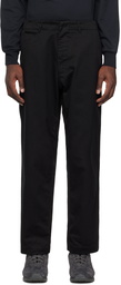 nanamica Black Wide Chino Pants