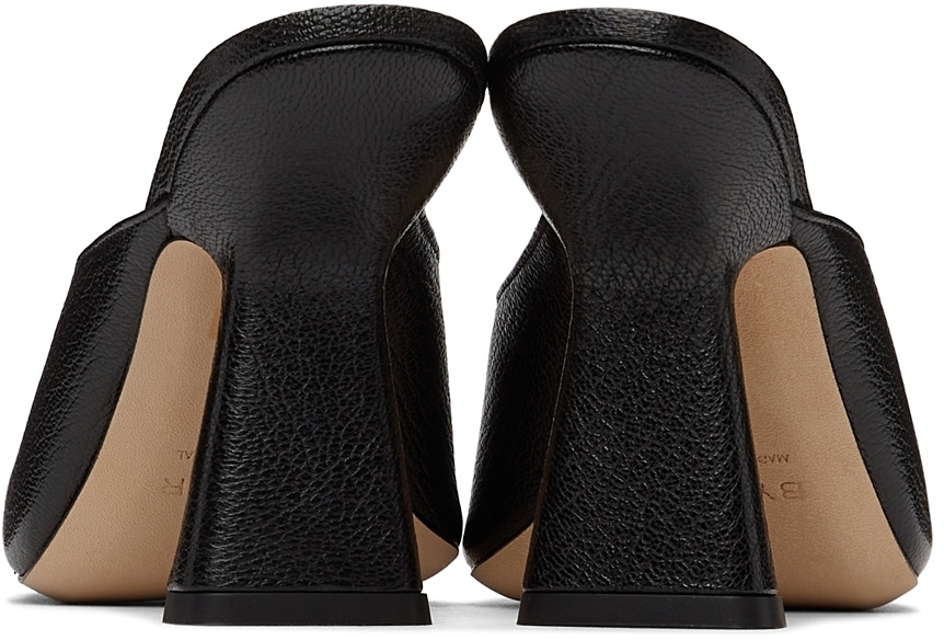 BY FAR Black Zaya Heeled Sandals By Far