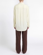 Lemaire Womens Shirt in Off white