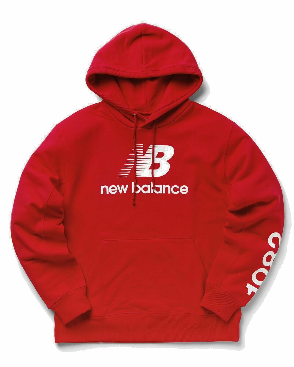 Photo: New Balance Made In Usa Hoodie Red - Mens - Hoodies
