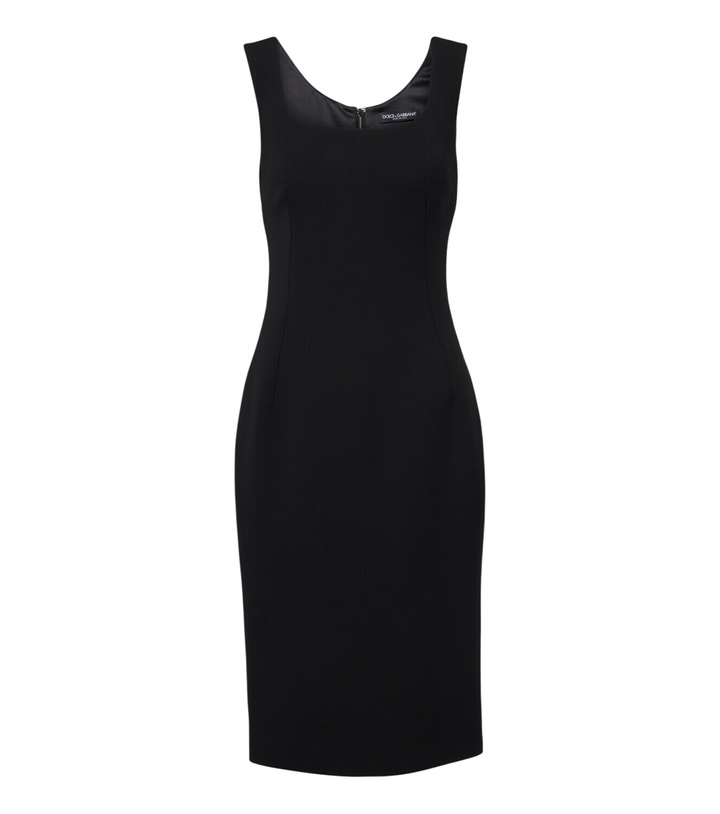 Photo: Dolce&Gabbana Virgin wool midi dress
