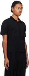 HOMME PLISSÉ ISSEY MIYAKE Black Basics Polo