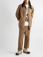 Carhartt WIP - Toogood Sculptor Wide-Leg Organic Cotton-Canvas Trousers - Brown