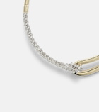 Yeprem Golden Strada 18kt gold necklace with diamonds