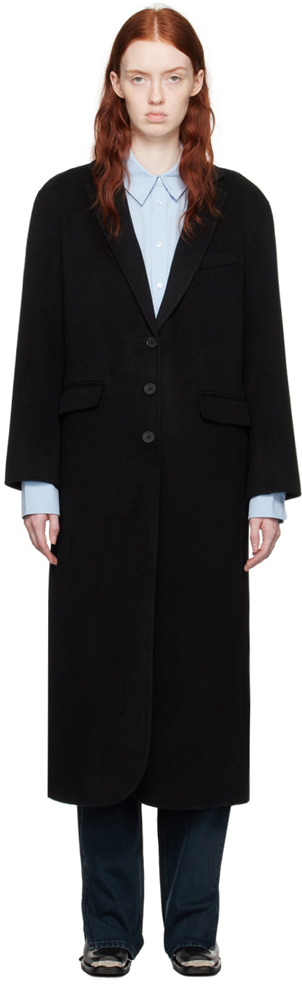 ANINE BING Black Quinn Coat ANINE BING