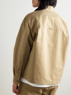 LE 17 SEPTEMBRE - Cotton-Blend Twill Jacket - Brown