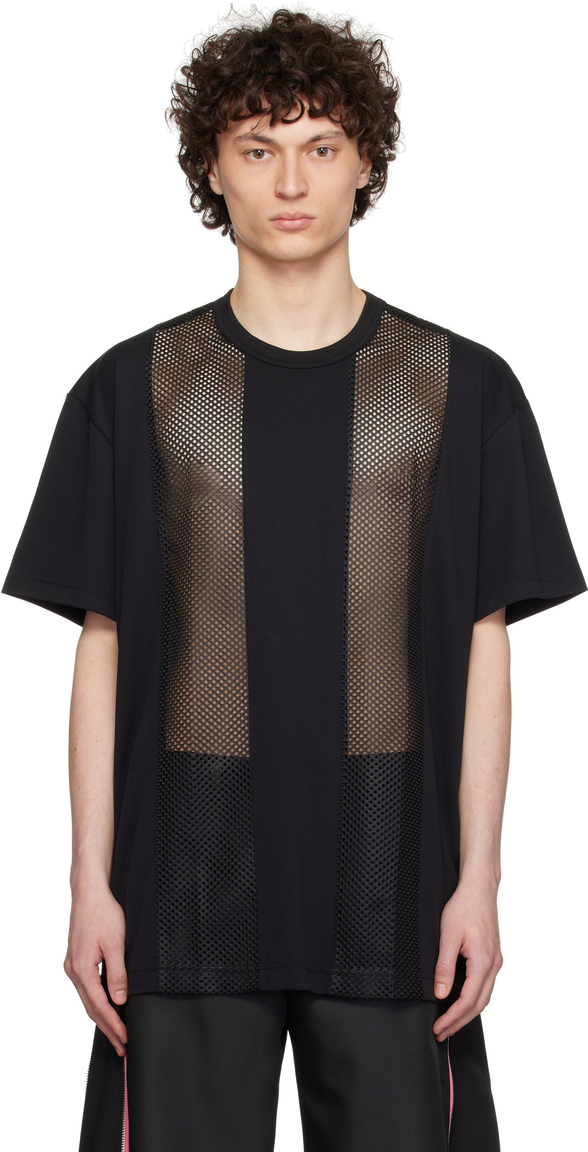 Comme des Garçons Homme Plus Black Zip T-Shirt Comme des Garcons