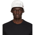 Dolce and Gabbana Off-White and Grey Camo Bucket Hat