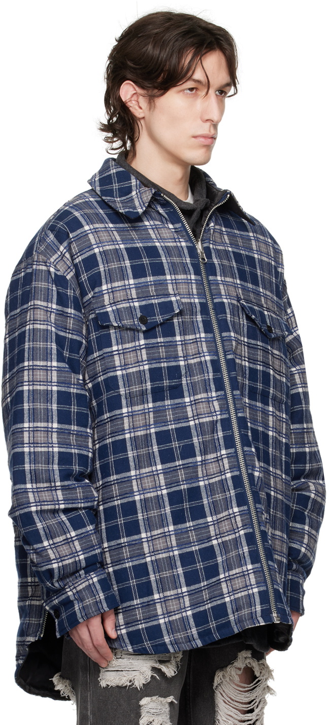 Stolen Girlfriends Club Navy & Black Inland Reversible Down Jacket