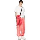 Feng Chen Wang Pink Gradient Cargo Trousers