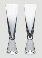 Tom Dixon Set of Two Tank Champagne Glasses