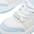 Versace Men's Sneaker in Blue Hydrangea White Palladium