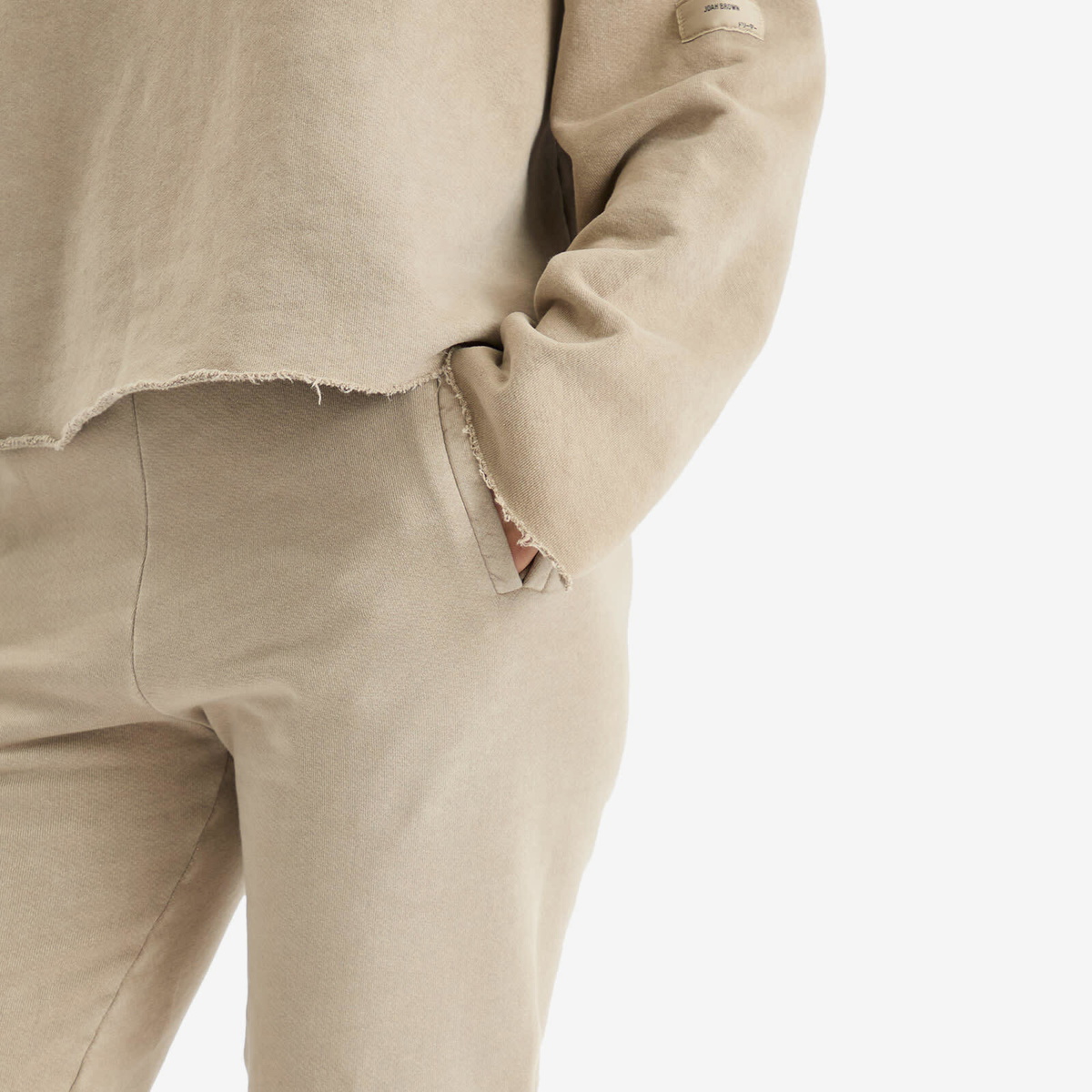 Joah Brown Women's Empire Sweatpants in Sand
