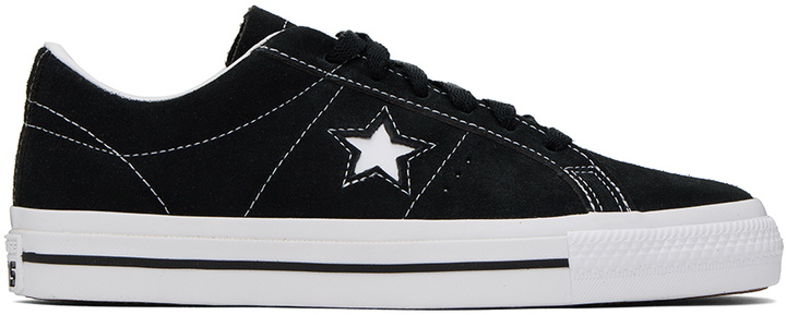 Photo: Converse Black One Star Pro Sneakers