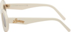 Loewe Off-White Loop Sunglasses