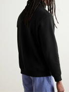 Lululemon - Steady State Cotton-Blend Jersey Half-Zip Sweatshirt - Black