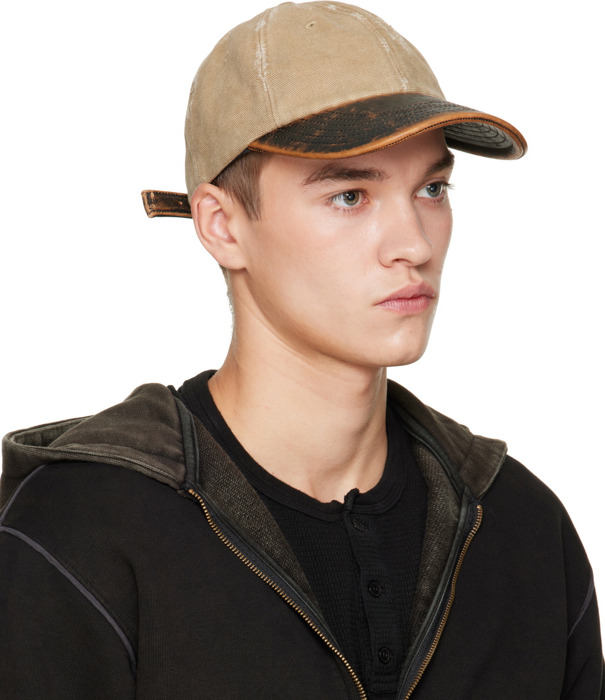 MMIC Beige Patina Brim Cap