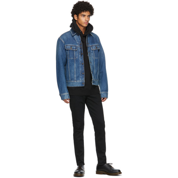 Moussy Vintage Blue Denim MVM Riders Jacket Moussy Vintage