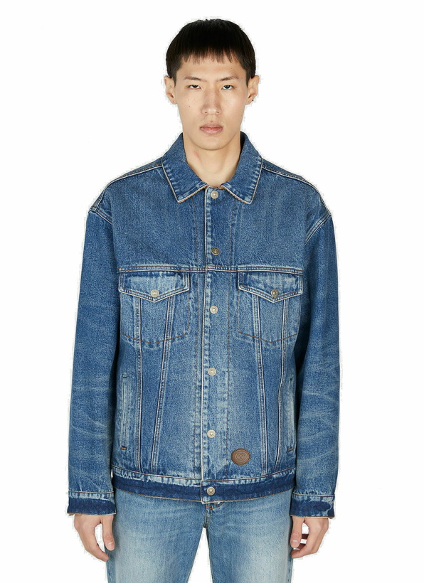 Photo: Gucci - Reversible Denim Jacket in Blue