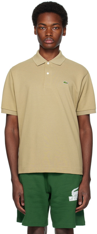 Photo: Lacoste Beige Original Polo