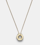 Ileana Makri Nut 18kt gold pendant necklace