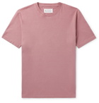 Maison Margiela - Garment-Dyed Cotton-Jersey T-Shirt - Pink